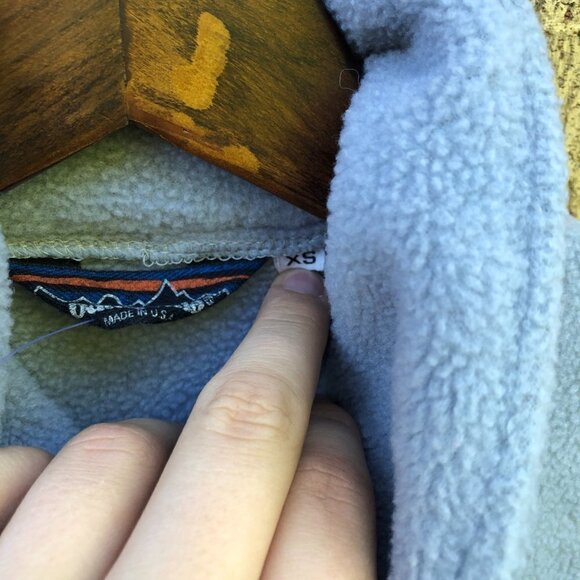 Vintage 90s Patagonia Half Zip Fleece Jacket XS - Picture 2 of 8